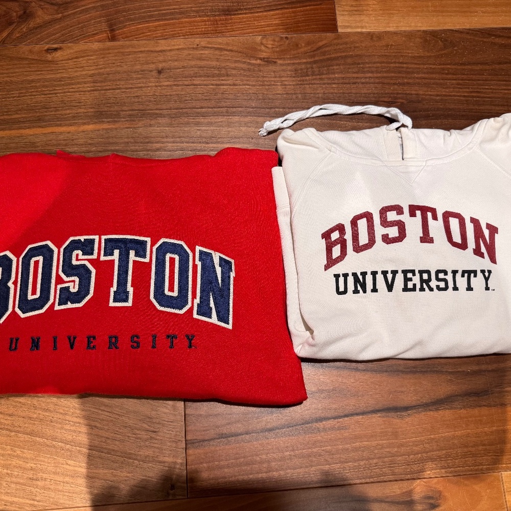 BU hoodies